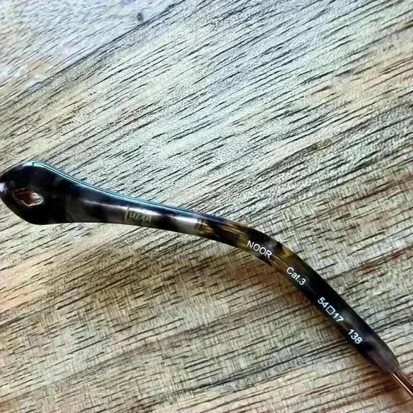 Ba&Sh Lucia Metal Black Round Sunglasses Blue Violet Undertone With Case - Picture 9 of 9